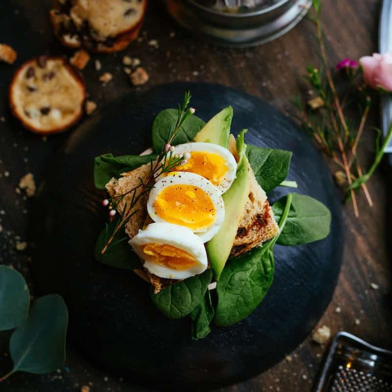 Photo of beatifully
           arranged food