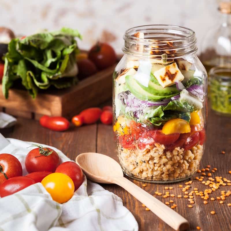Photo of beatifully
           arranged food
